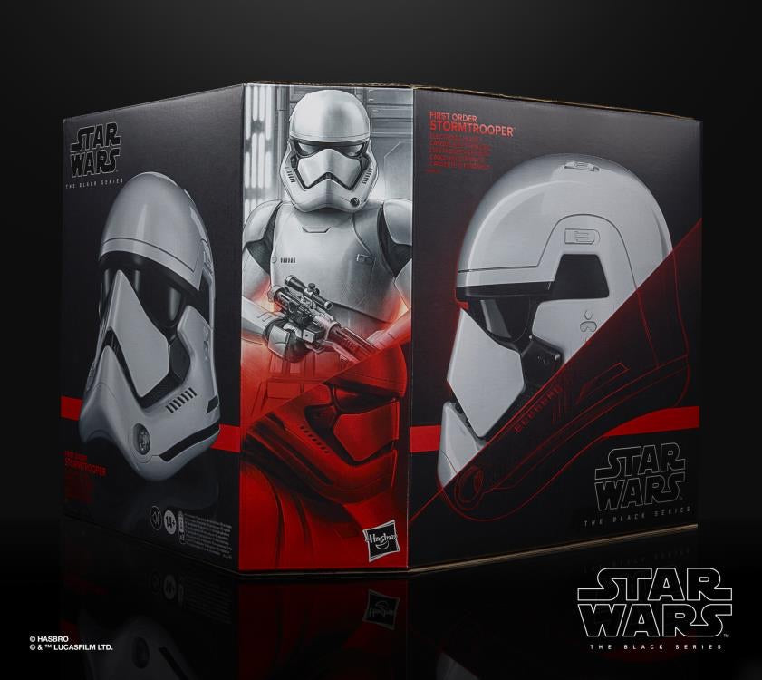 Star Wars: The Black Series First Order Stormtrooper 1:1 Scale Wearable Helmet (Electronic)