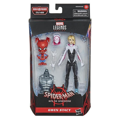 Spider-Man: Into the Spider-Verse Marvel Legends Gwen Stacy (Stilt-Man BAF)