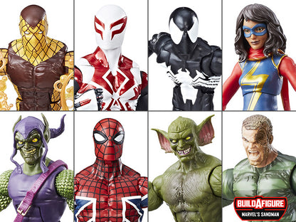 Spider-Man Marvel Legends Wave 5 Set of 7 Figures (Sandman BAF)
