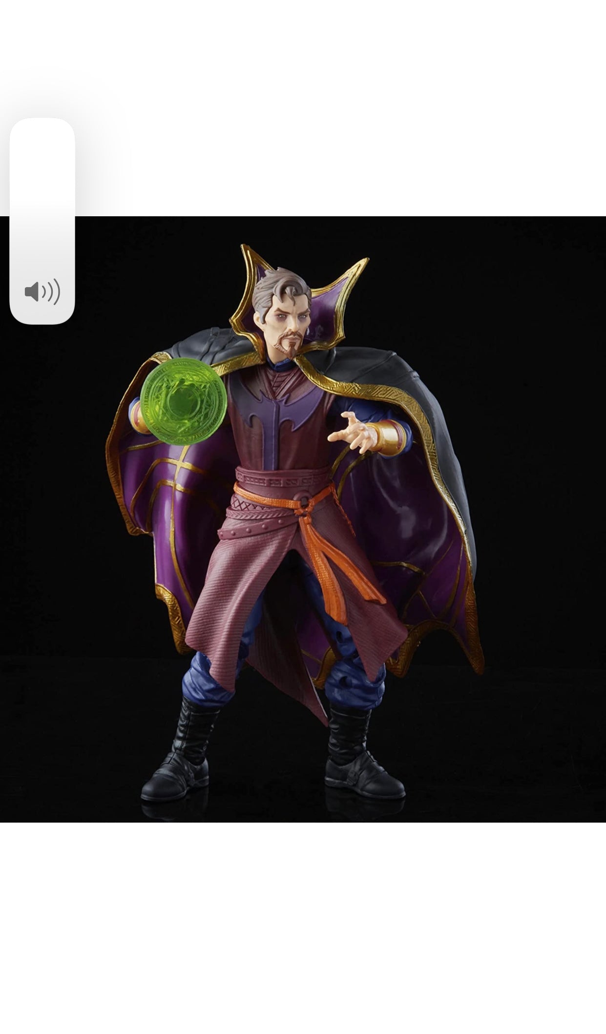 Marvel Legends Series 6-inch Scale Action Figure Toy Doctor Strange Supreme and Build-a-Figure Part