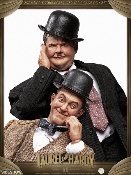 Stan Laurel and Oliver Hardy (Classic Suits) Box Set by BIG Chief Studios