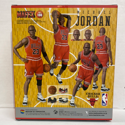 Michael Jordan Chicago Bulls Red Road Uniform MAFEX Action Figure*