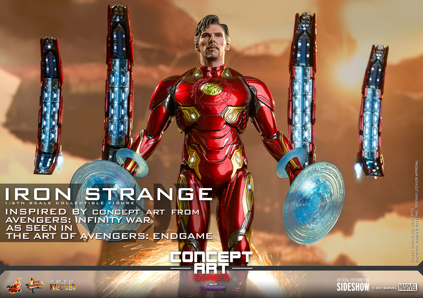 Iron Strange Sixth Scale Figure by Hot Toys