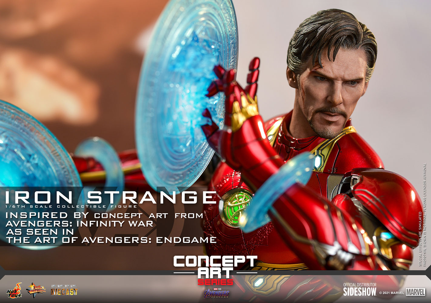 Iron Strange Sixth Scale Figure by Hot Toys