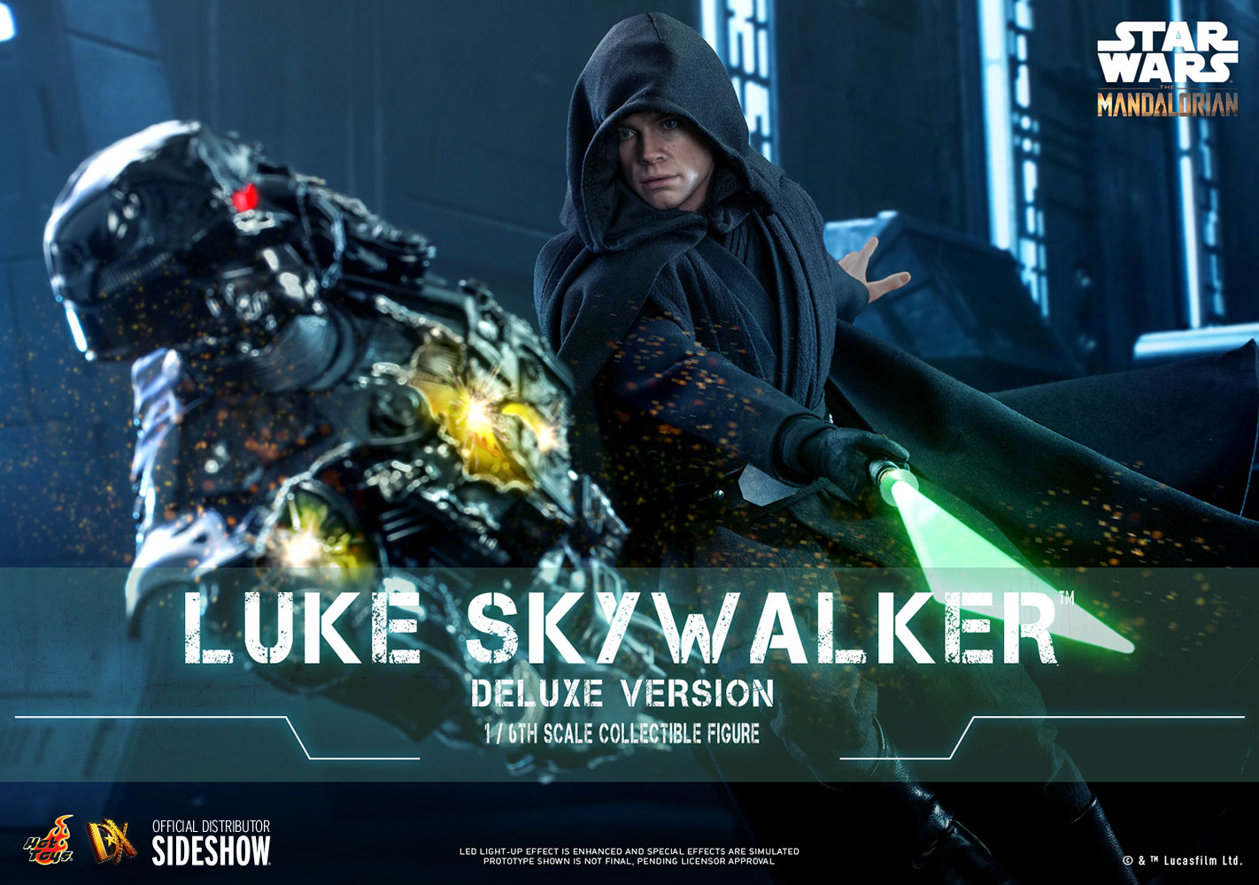 Luke Skywalker (Deluxe Version) Sixth Scale Figure by Hot Toys