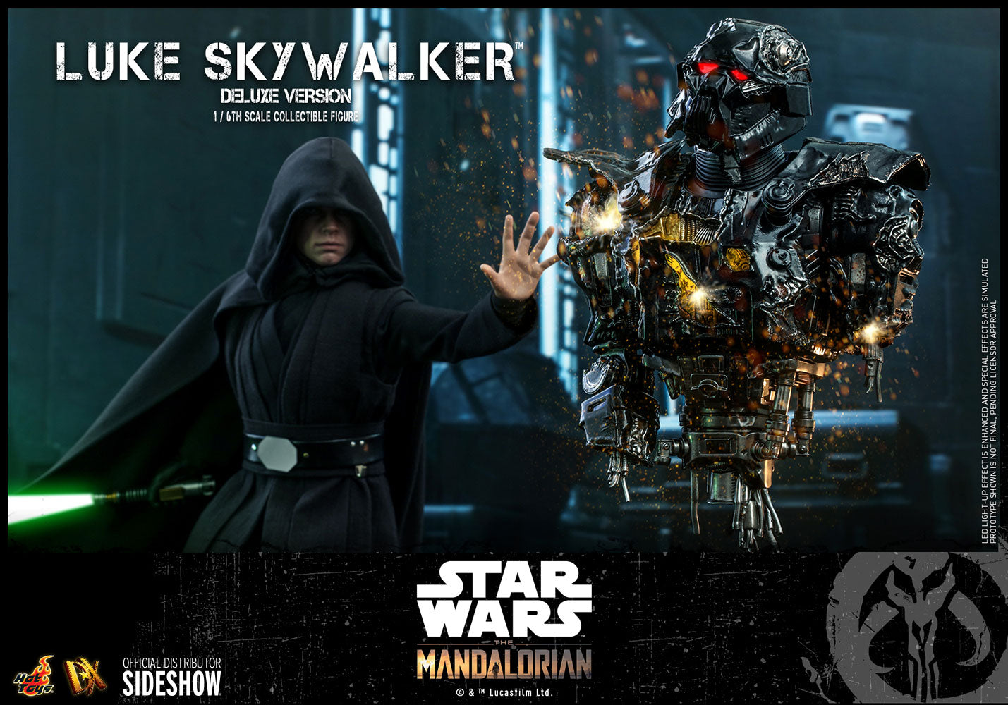 Luke Skywalker (Deluxe Version) Sixth Scale Figure by Hot Toys
