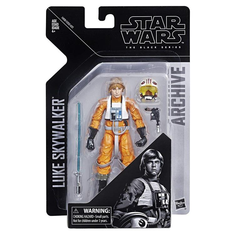Luke Skywalker Star Wars A New Hope Black Series Archive Collection Action Figure [Pilot]