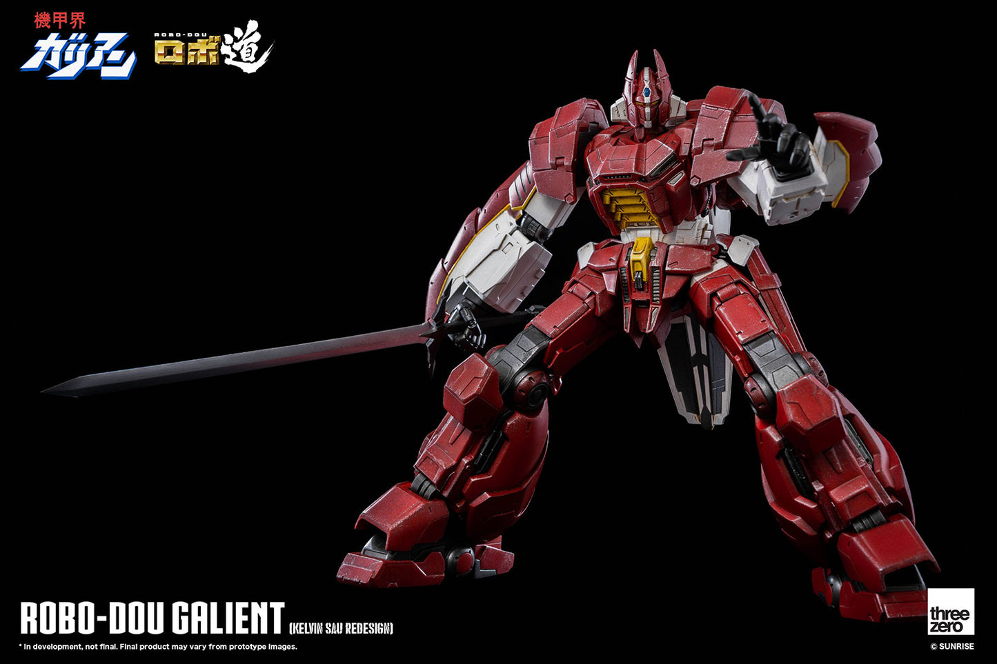 ROBODOU Galient (Kelvin Sau Redesign) Collectible Figure by Threezero