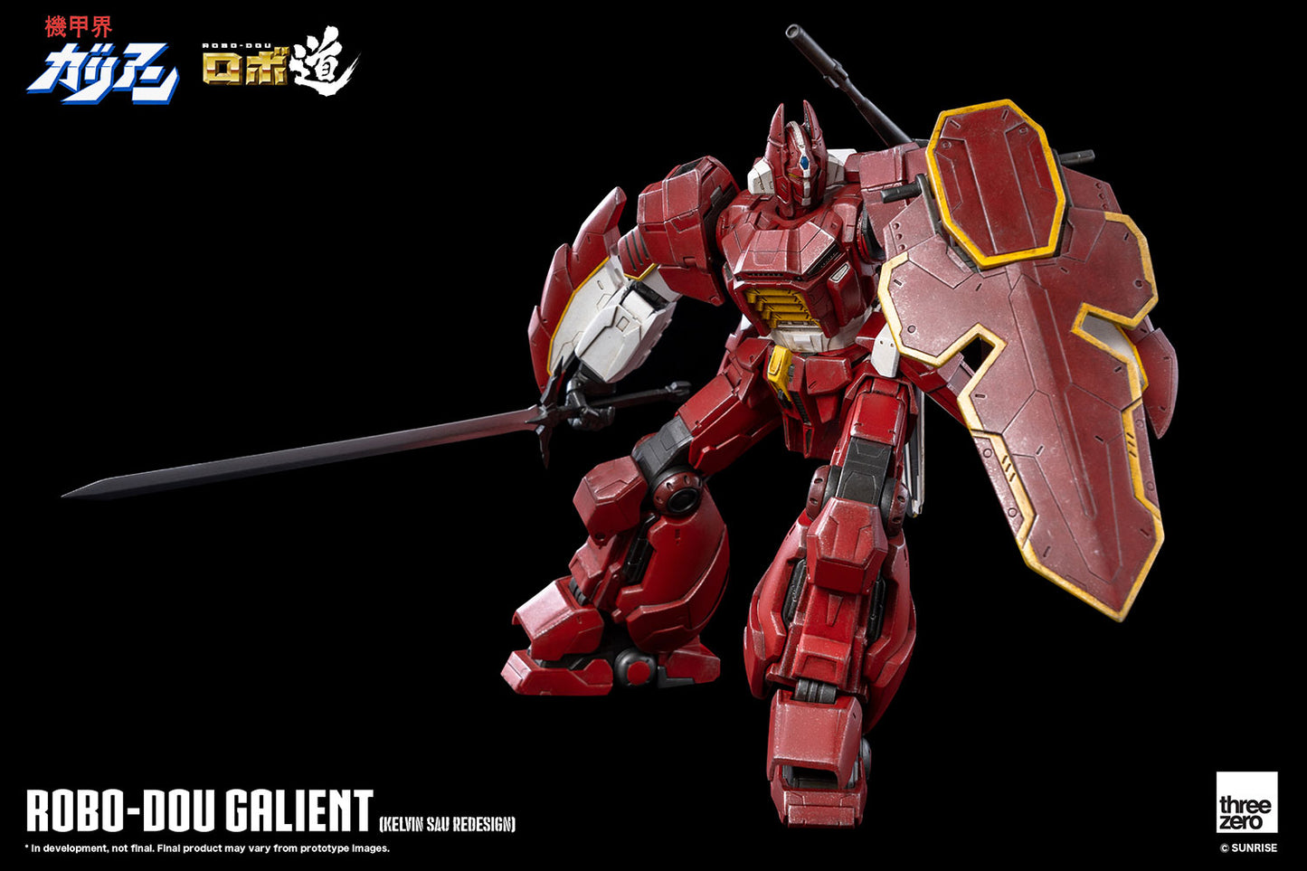 ROBODOU Galient (Kelvin Sau Redesign) Collectible Figure by Threezero