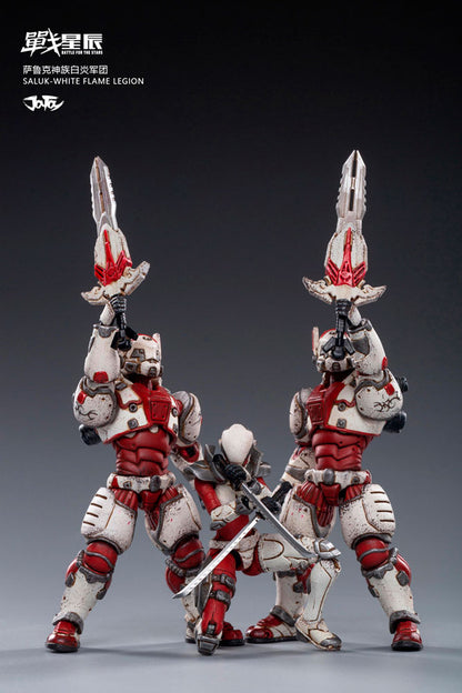 Saluk - White Flame Legion Collectible Set by Joytoy