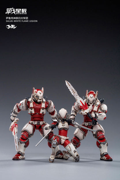 Saluk - White Flame Legion Collectible Set by Joytoy