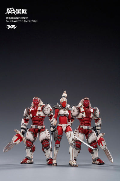 Saluk - White Flame Legion Collectible Set by Joytoy