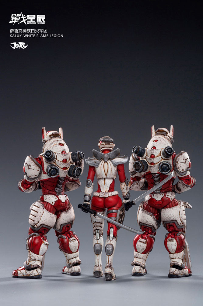 Saluk - White Flame Legion Collectible Set by Joytoy