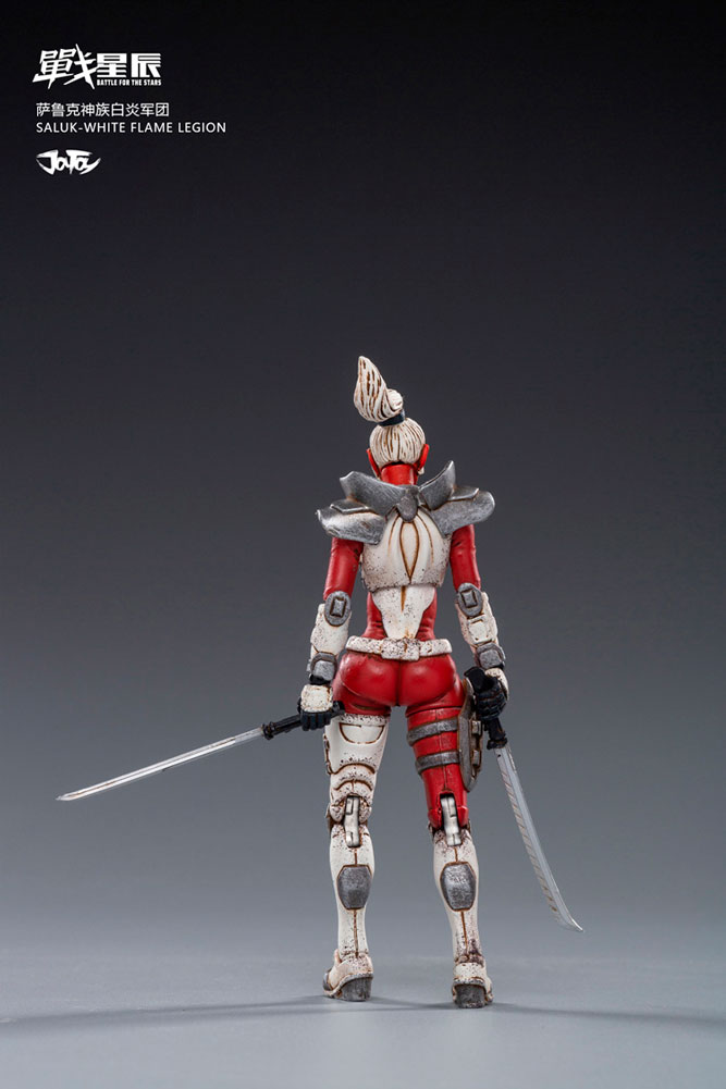 Saluk - White Flame Legion Collectible Set by Joytoy