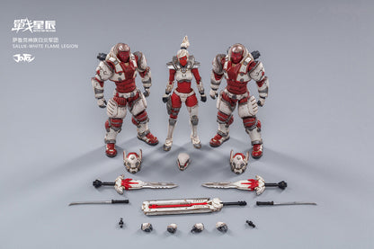 Saluk - White Flame Legion Collectible Set by Joytoy