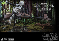 Pre-Order: Scout Trooper™ and Speeder Bike™ Sixth Scale Figure Set by Hot Toys