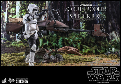 Scout Trooper™ and Speeder Bike™ Sixth Scale Figure Set by Hot Toys