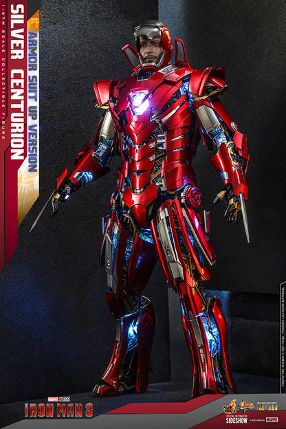Silver Centurion (Armor Suit Up Version) Sixth Scale Figure by Hot Toys
