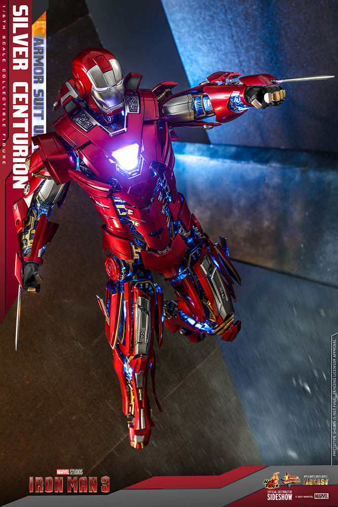 Silver Centurion (Armor Suit Up Version) Sixth Scale Figure by Hot Toys