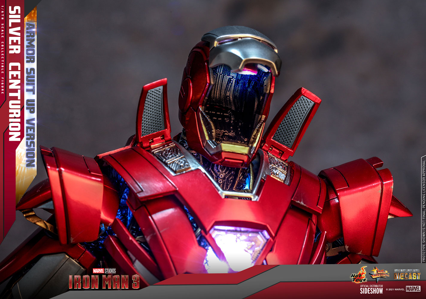 Silver Centurion (Armor Suit Up Version) Sixth Scale Figure by Hot Toys