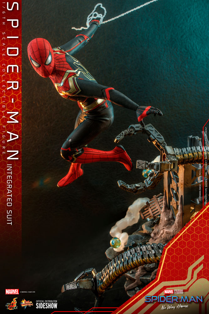 Spider-Man (Integrated Suit) Sixth Scale Figure by Hot Toys