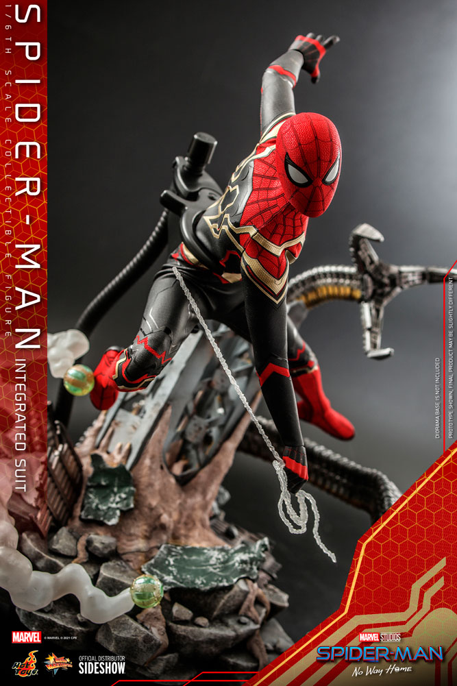 Spider-Man (Integrated Suit) Sixth Scale Figure by Hot Toys
