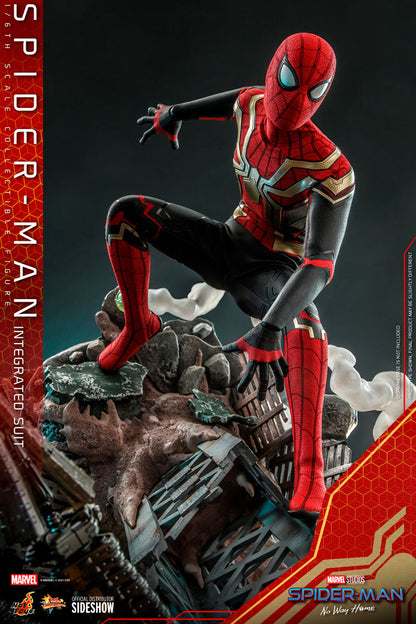 Spider-Man (Integrated Suit) Sixth Scale Figure by Hot Toys