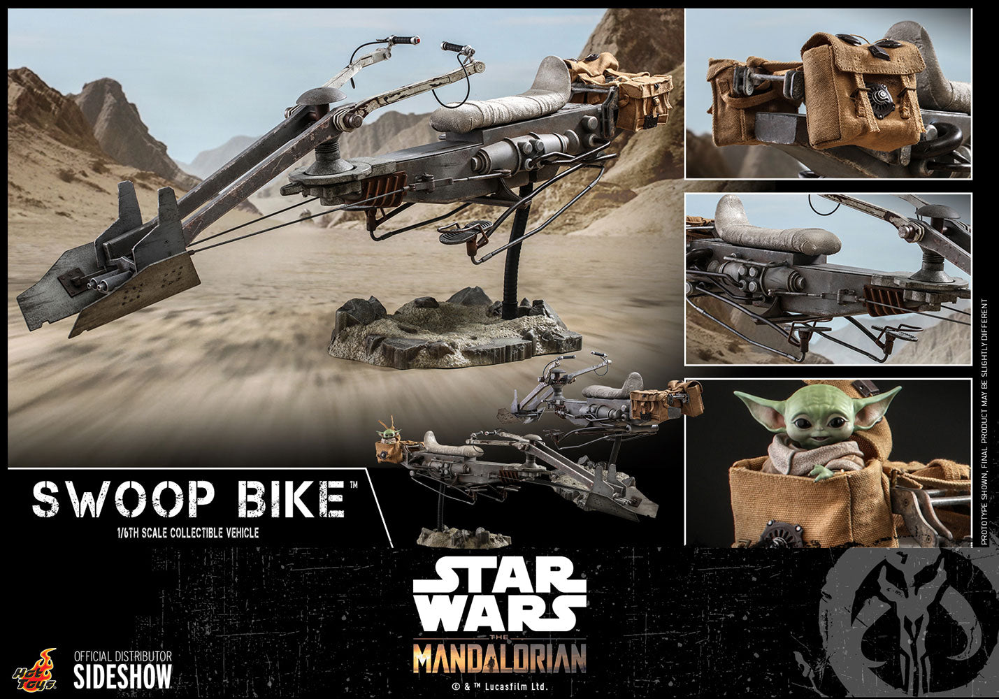 Swoop Bike™ Sixth Scale Figure by Hot Toys