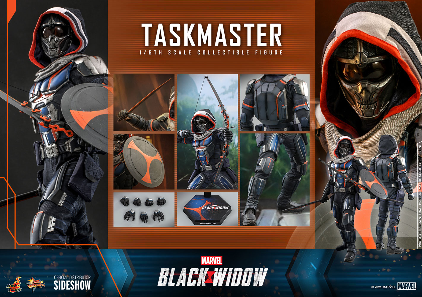 Taskmaster Sixth Scale Figure by Hot Toys Movie Masterpiece Series – Black Widow
