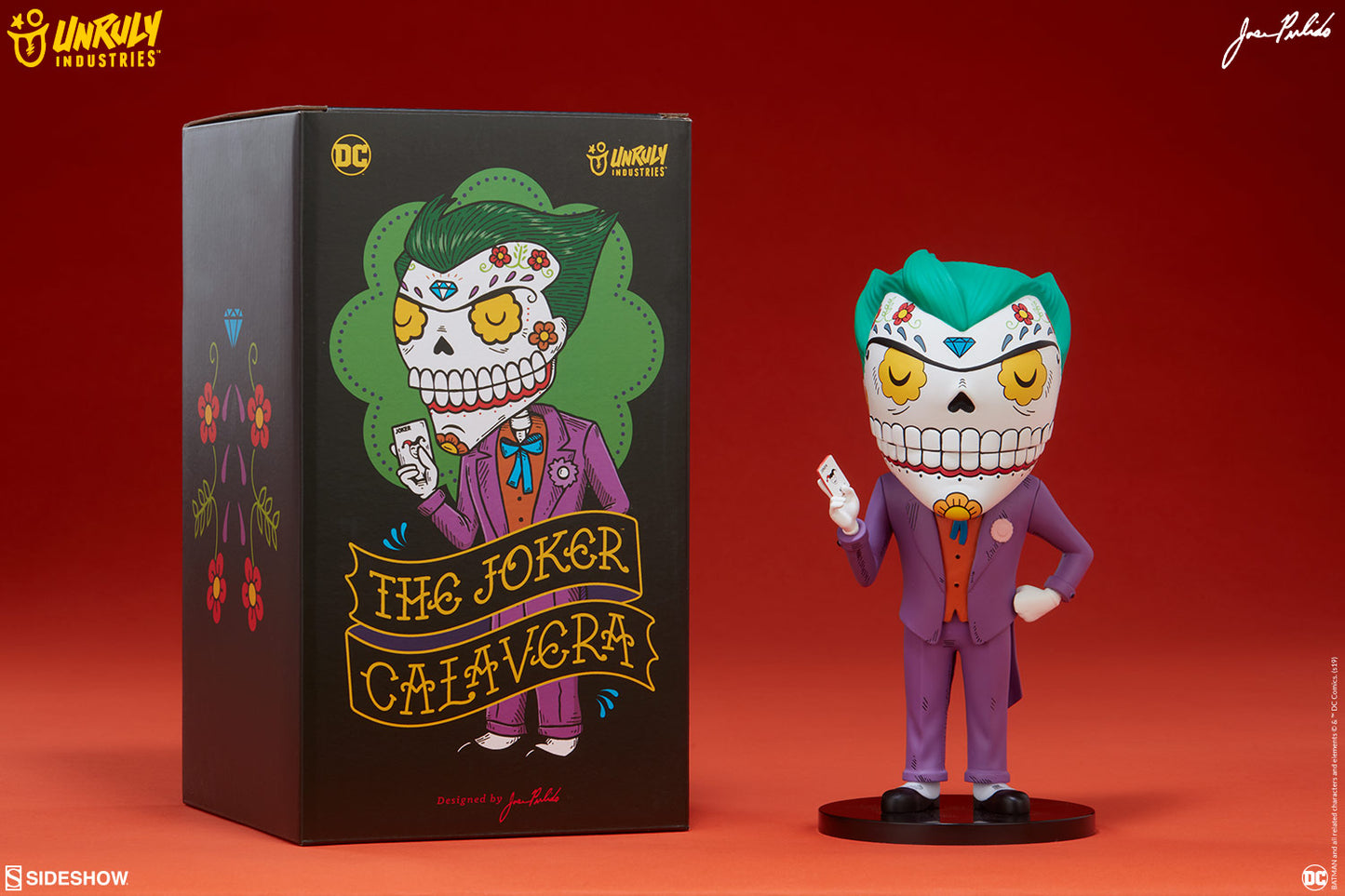 The Joker Calavera Designer Collectible Toy by Unruly Industries™