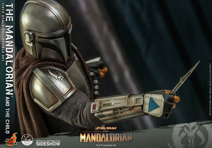 Mandalorian and The Child Quarter Scale Collectible Set - Star Wars - The Mandalorian (Hot Toys)