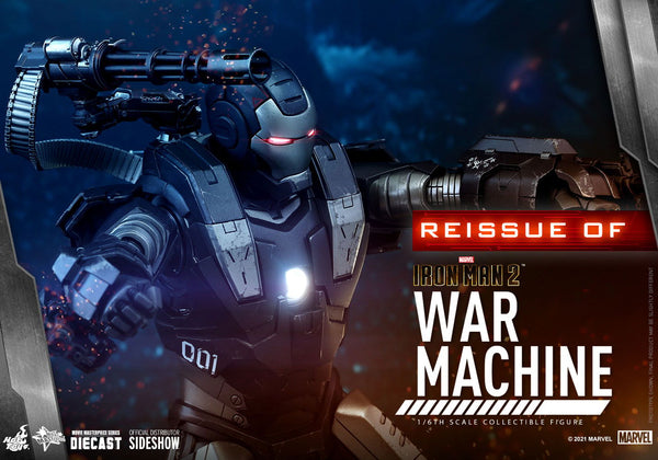 War Machine Sixth Scale Figure by Hot Toys Movie Masterpiece Series Diecast – Iron Man 2 - Reissue